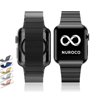 Luxury Stainless Steel Link Bracelet Minimal Band w/ Adapters Series 7